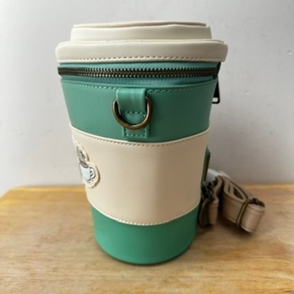 Loungefly Friends Central Perk To Go Coffee Cup Crossbody Purse Bag WB NWT Gift - Picture 5 of 11